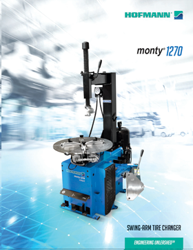 monty® 1270 Desmontadora de neumáticos con brazo oscilante brochure